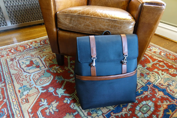 ELEMENT | 17” Nylon Two-Tone Flap Over Laptop Backpack