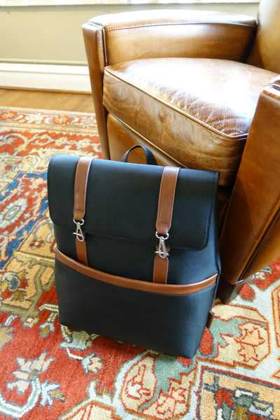 ELEMENT | 17” Nylon Two-Tone Flap Over Laptop Backpack