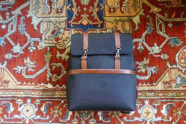 ELEMENT | 17” Nylon Two-Tone Flap Over Laptop Backpack