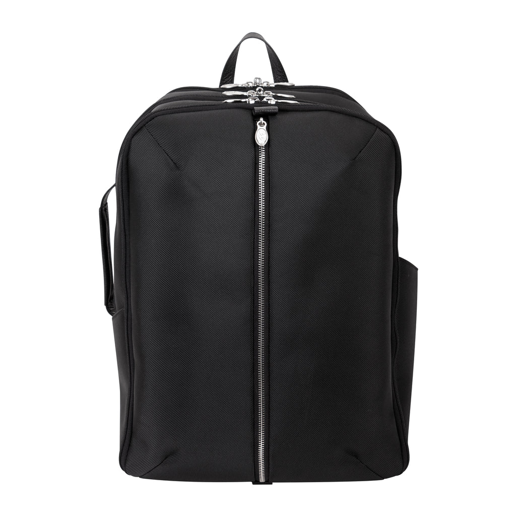 17 laptop business backpack McKlein Englewood 17" Nylon, Triple Compartment, Carry-All, Laptop & Tablet Weekend Backpack