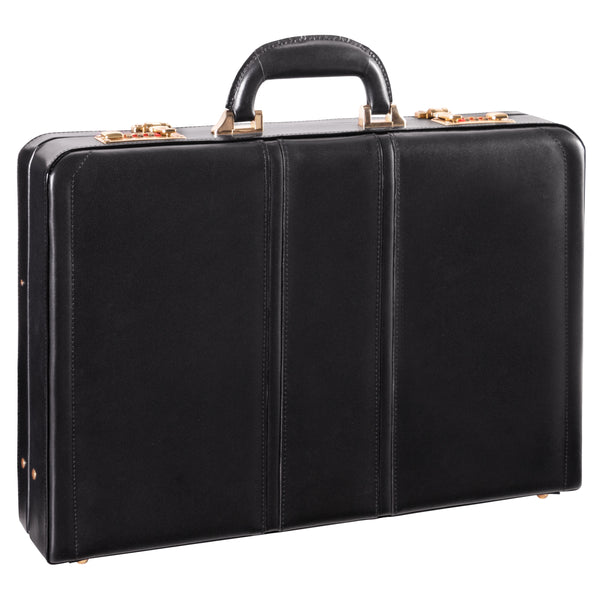 DALEY | 4.25” Leather Attaché Briefcase