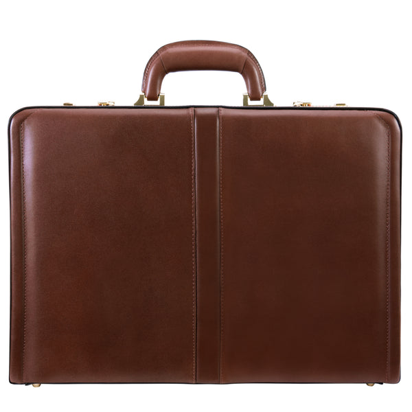 REAGAN | 4.25” Leather Attaché Briefcase
