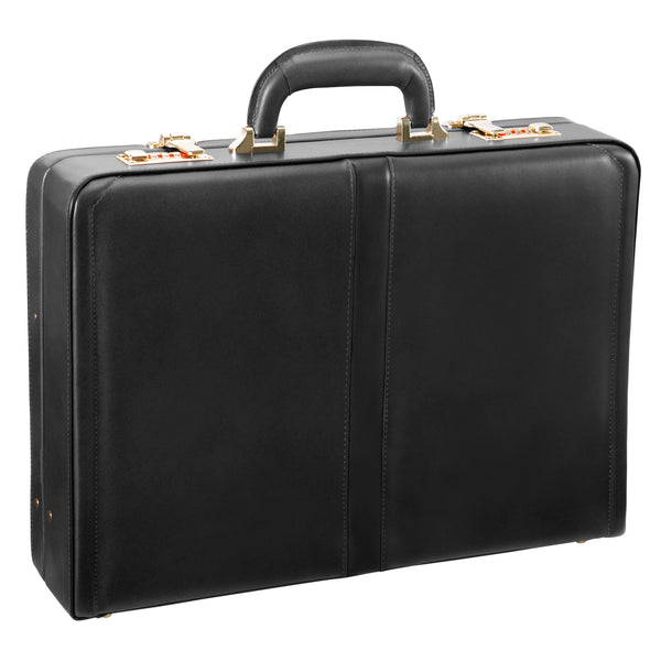 REAGAN | 4.25” Leather Attaché Briefcase