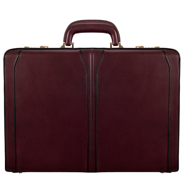 LAWSON | 4.25” Leather Attaché Briefcase