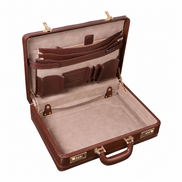 TURNER | 5” Leather Expandable Attaché Briefcase