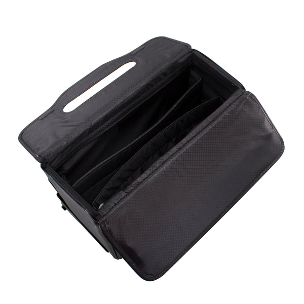 SHERIDAN | 17” Leather Detachable-Wheeled Catalog Case
