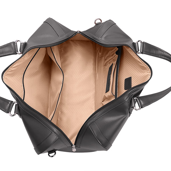 KINZIE |  20” Leather Carry-All Tablet Duffel