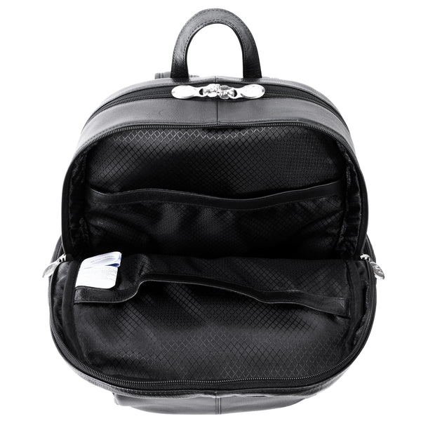 CUMBERLAND | 15” Leather Dual-Compartment Laptop Backpack
