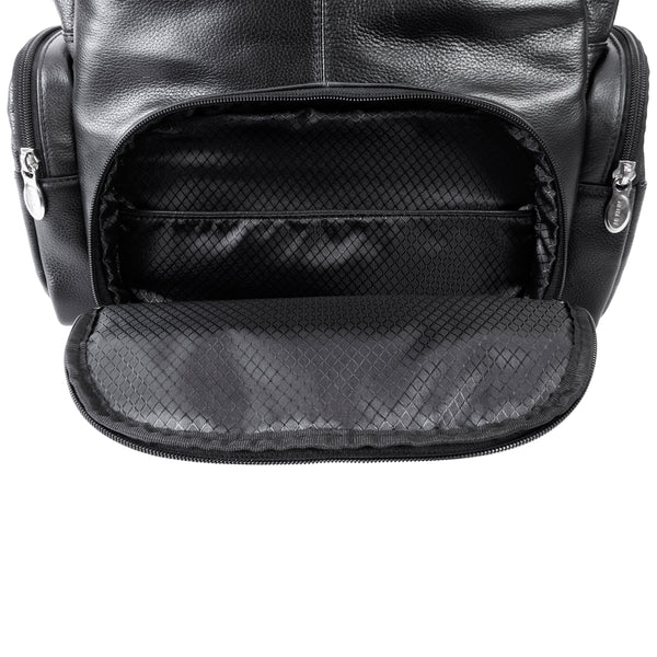 CUMBERLAND | 15” Leather Dual-Compartment Laptop Backpack