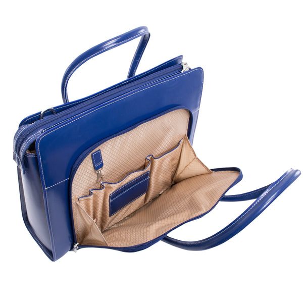 LAKE FOREST | 15” Leather Laptop Tote