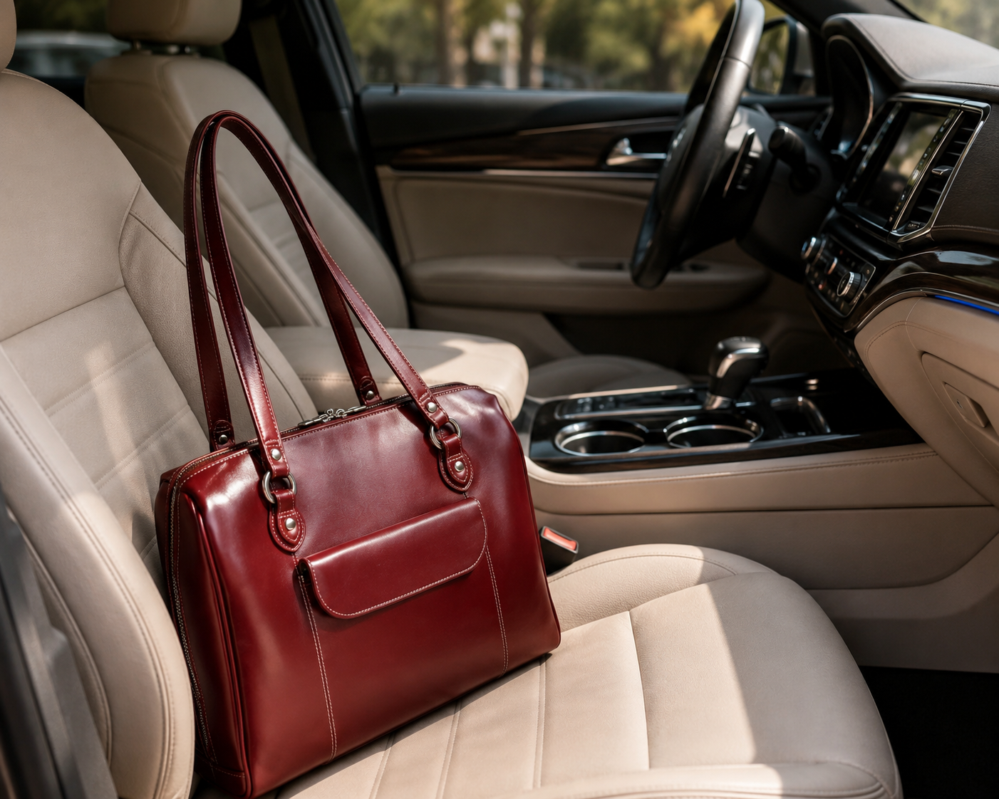 GLENVIEW | 15” Leather Laptop Briefcase – McKleinUSA