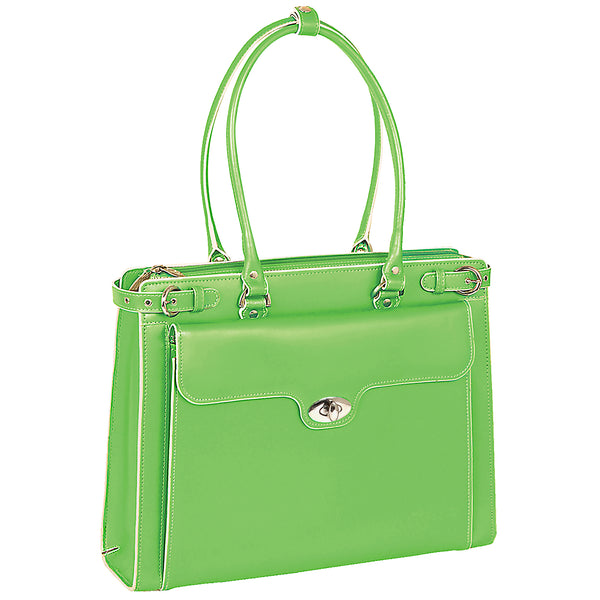 WINNETKA | 15” Leather Laptop Briefcase