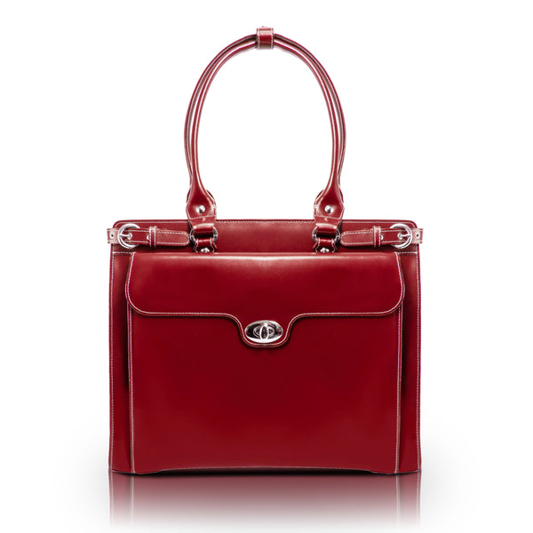 WINNETKA | 15” Leather Laptop Briefcase