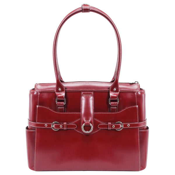 WILLOW SPRINGS | 15” Leather Laptop Briefcase
