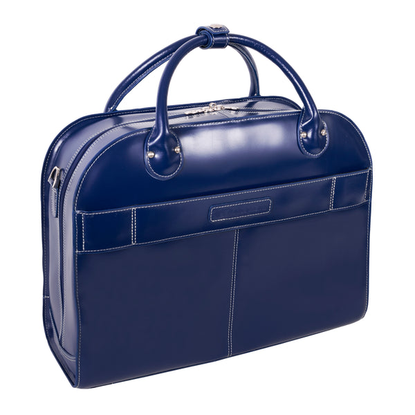 ROSEVILLE | 15” Leather Detachable-Wheeled Laptop Case