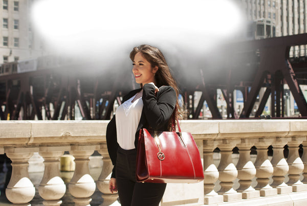 ALDORA | Leather Tablet Tote