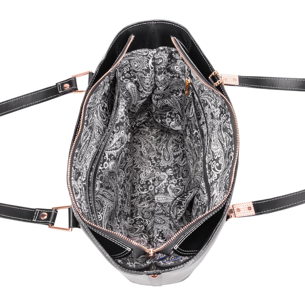 CRISTINA | Leather Tablet Tote