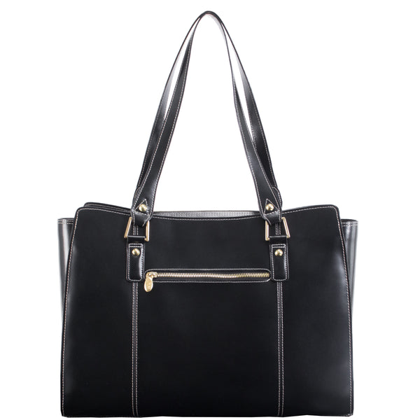 GLENNA | Leather Tablet Tote