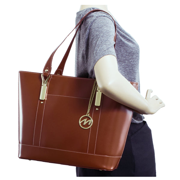 ARYA | Leather Tablet Tote