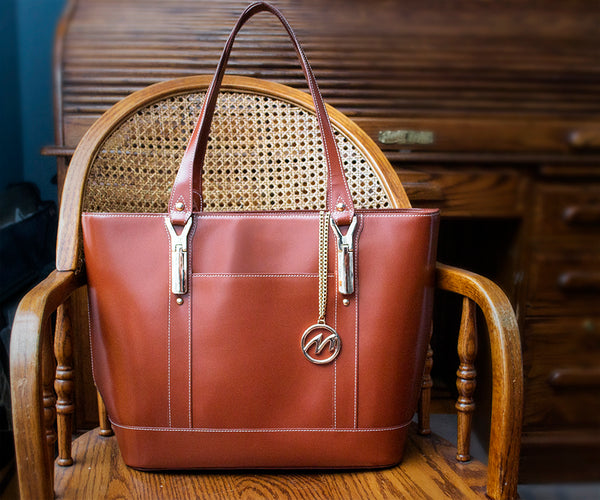 ARYA | Leather Tablet Tote