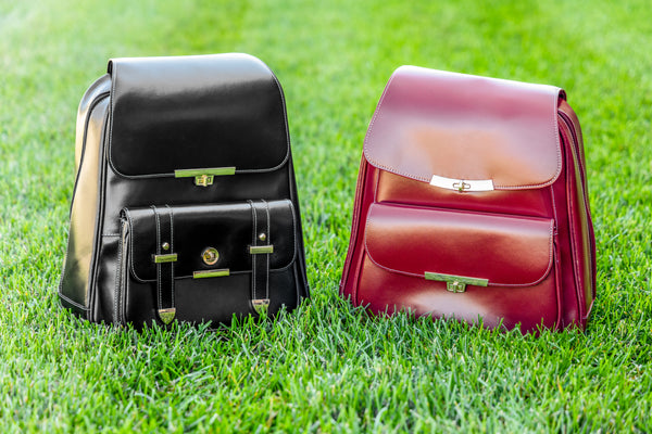KENDALL | 11" Leather Business Tablet Backpack