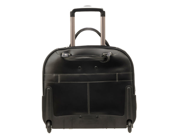 REDWOOD | Leather Wheeled Ladies Laptop Case