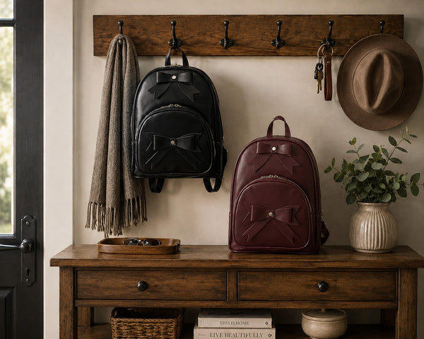 ARCHES | Leather Mini Backpack