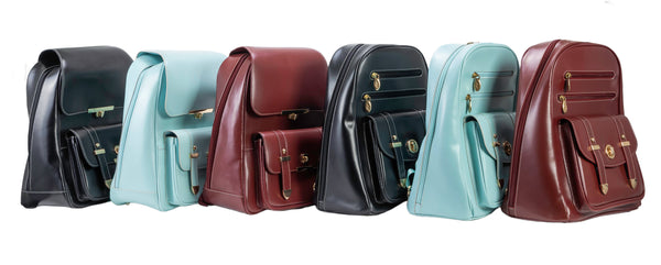 ROBBINS | 11" Leather Business Tablet Backpack