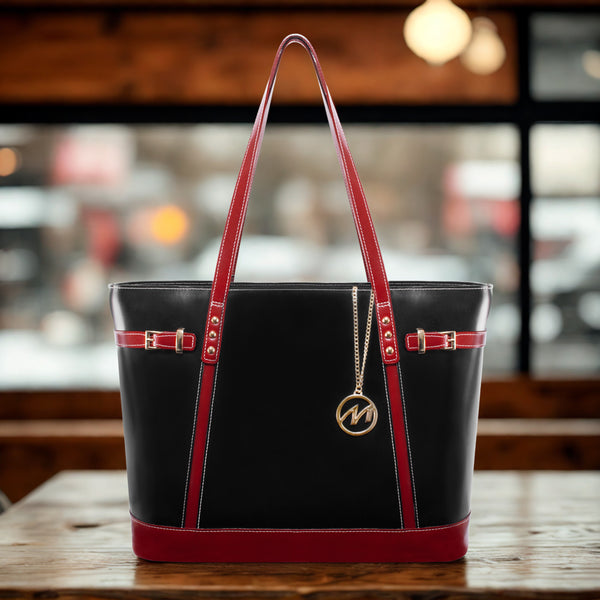 SERAFINA | Leather Tablet Tote