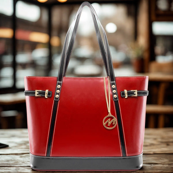 SERAFINA | Leather Tablet Tote
