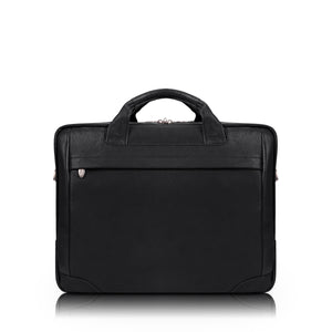 MONTCLARE | 13" Leather Laptop & Tablet Briefcase