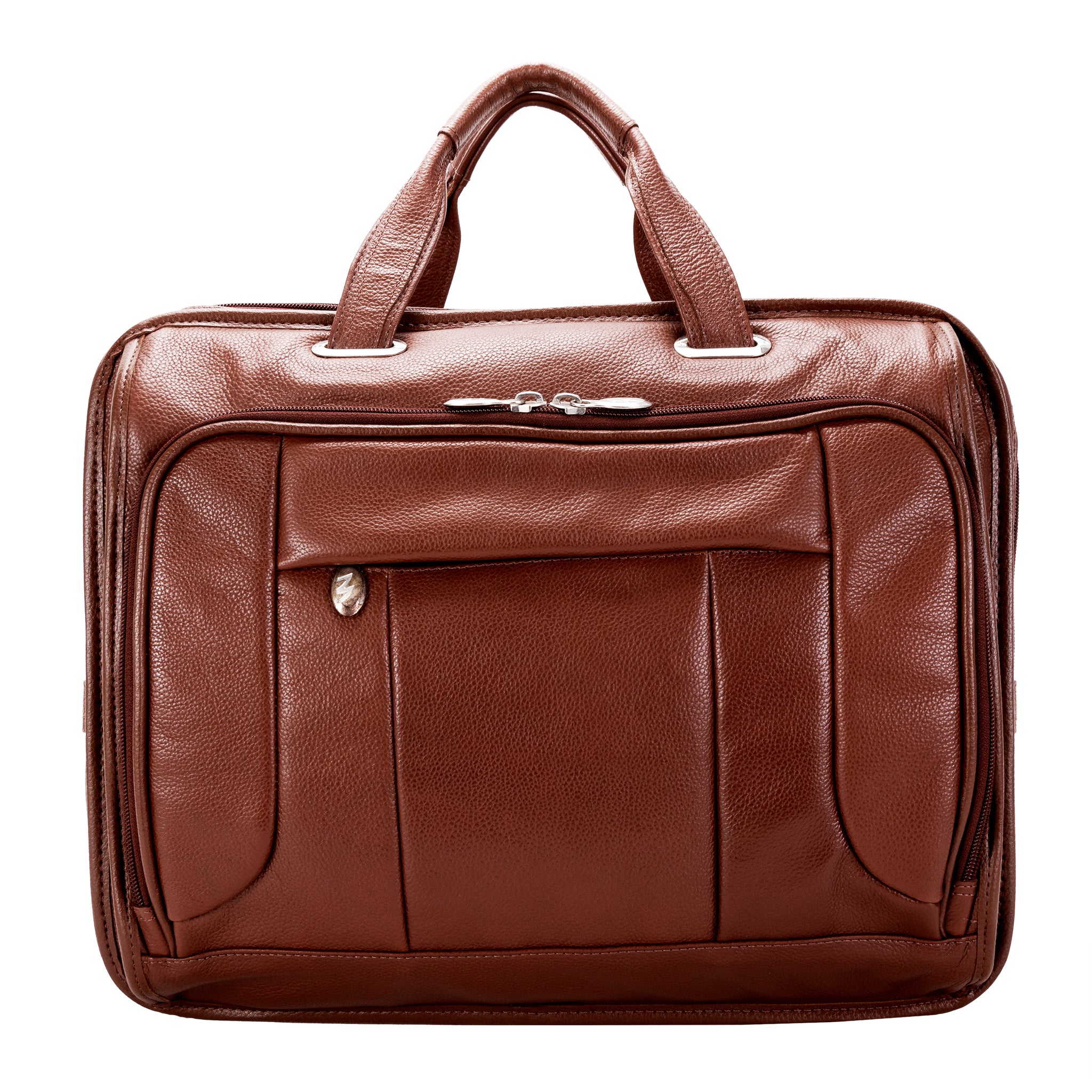 Mcklein online leather breifcase/laptop bag