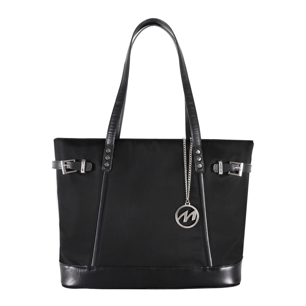 Stylish 17” Leather Laptop Bag - Aria – McKleinUSA