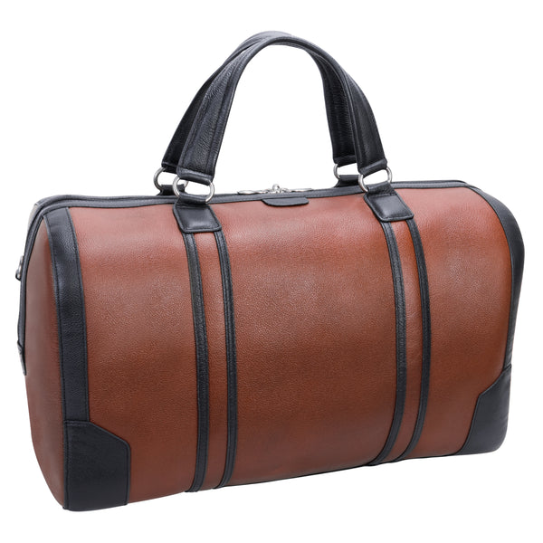 Leather Tablet Carry-All Duffel Design