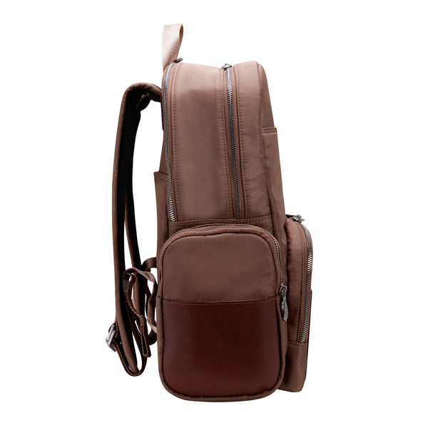 Laptop Backpack side view - McKlein USA