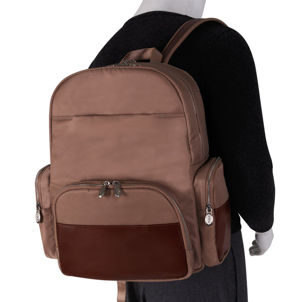 Stylish Brown Laptop Backpack