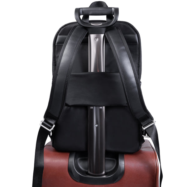 Elegant Black Men's Travel Laptop Backpack