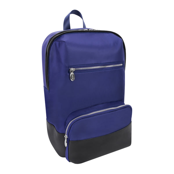 Blue Men's Laptop Backpack - Brooklyn