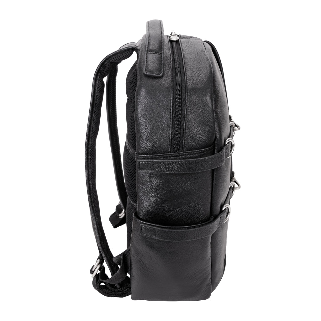 Premium 15” Leather Laptop & Tablet Backpack - Oakland – McKleinUSA