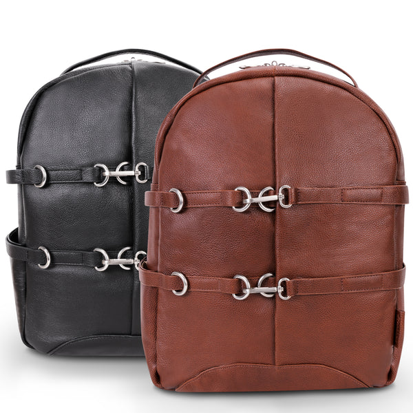Premium 15” Leather Laptop & Tablet Bag