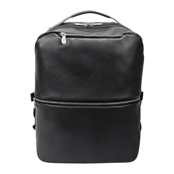 Leather Laptop Backpack - East Side 