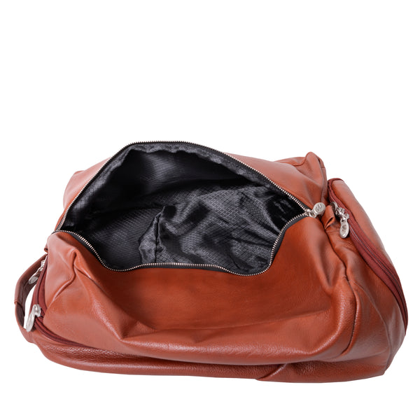 Stylish 17" Leather Laptop Bag