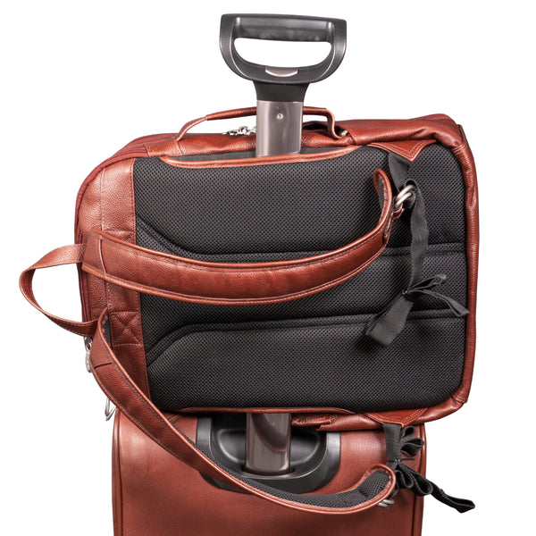 17” Leather Work and Play Backpack
