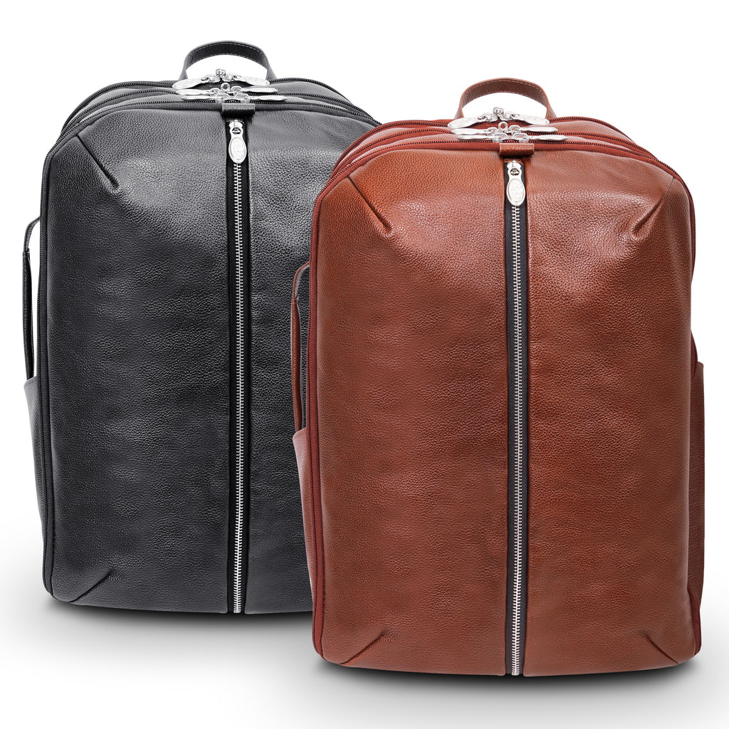 17” Leather Carry-All: Weekend Laptop Backpack – McKleinUSA 17” Leather Carry-All: Weekend Laptop Backpack – McKleinUSA