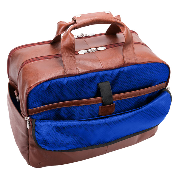 AVONDALE | Leather Carry-All 17" Laptop Duffel
