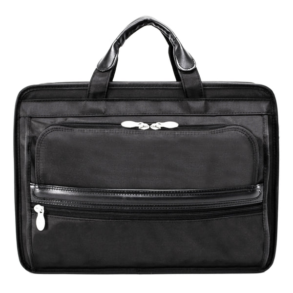ELSTON | 15” Nylon Dual-Compartment Laptop Briefcase