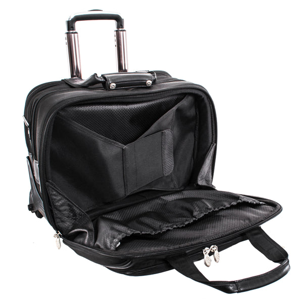 McKlein Chicago - Leather Detachable-Wheeled Laptop Bag