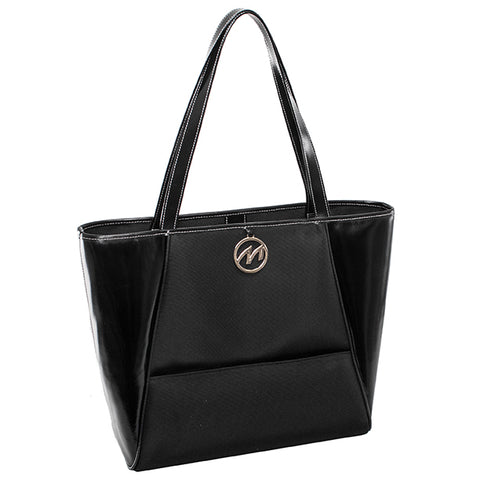 77665 (Black) Nylon Tote