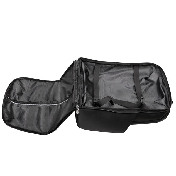 Englewood: Black Nylon Laptop Backpack