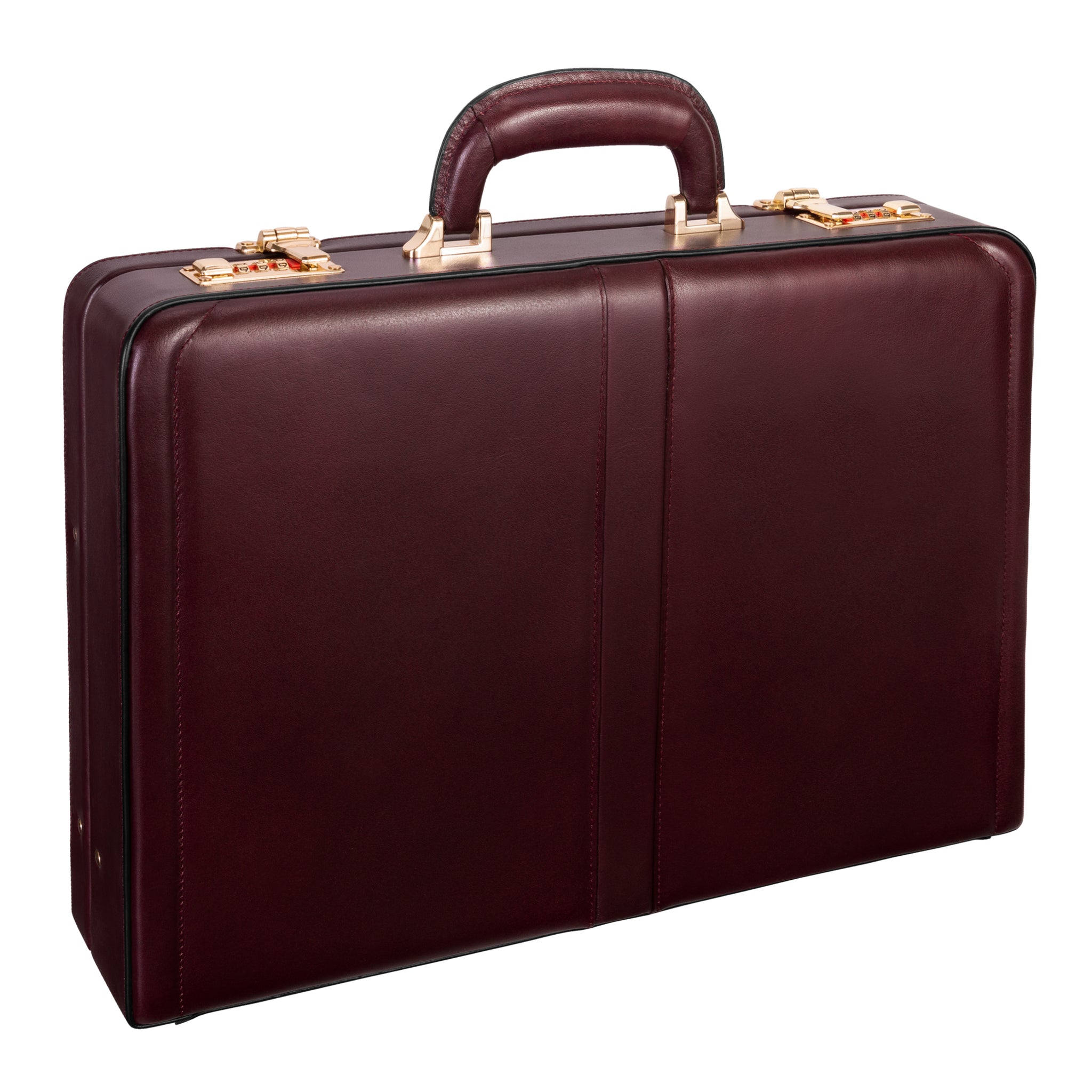 Luxury Leather Briefcase - Reagan | McKlein USA – McKleinUSA